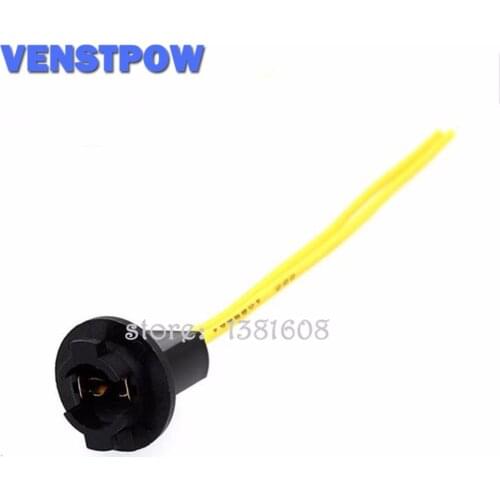 1PC LED T10 W5W Nylon Bulb Socket Car Lamp Lights Socket Extension Connector Plug T10 Bulb Holder