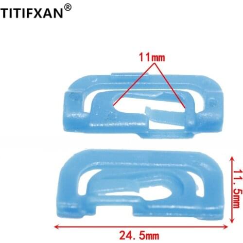 15PCS Auto plastic fasteners clips for MITSUBISHI LEOPAARD V31 V32 V33 LEOPAARD Sealing Strip Staples