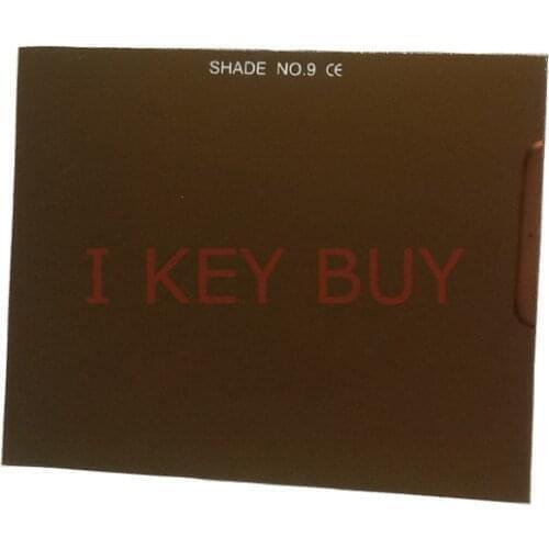 5pcs/lot Welding Black Glass Filter Lens Arc Big View Golden UV Coating Filters DIN 9 , 10,11,12,13 Size 133x114mm