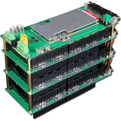 64V 17S Power Wall 18650 Battery Pack 17S BMS Li-ion Lithium 18650 Battery Holder BMS PCB DIY Ebike Battery 17S Battery Box