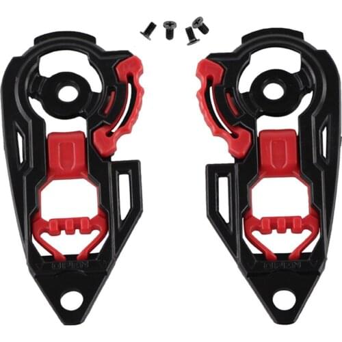 Durable Lens Shield Gear Base Plate Motorcycle Helmet Plastic Tool With Screws Left Right Practical Visor For K3 K4 K1 K3SV K5