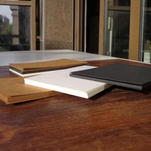 DIY Graffiti Painted Print Postcards 10pcs Blank Kraft Paper Card Sketch Drawing Bookmarks Place Gift Greeting Invitation Cards