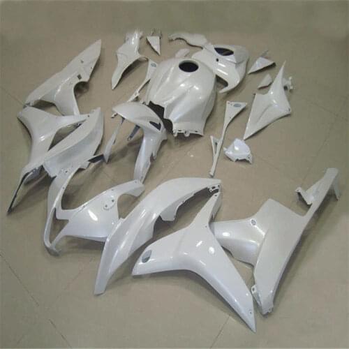 Dor-Kit for injection F5 07 08 CBR600 RR CBR 600RR 2007 2008 ABS all White Fairings set+gifts Motorcycle Fairing