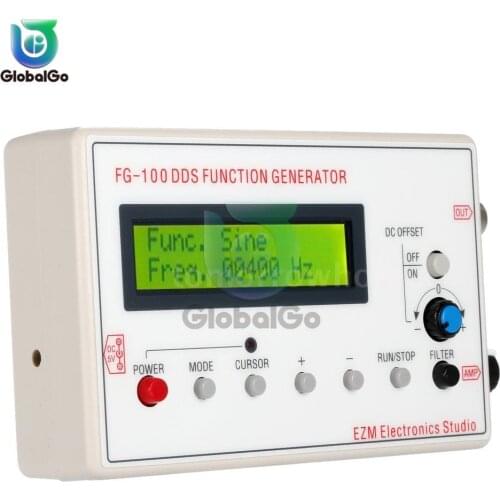 FG-100 DDS Function Signal Generator Frequency Counter 1Hz - 500KHz