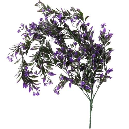 Artificial Plant Wall-Mounted Simulation Bamboo-Willow Decorative Pendants for Living Room Bedroom