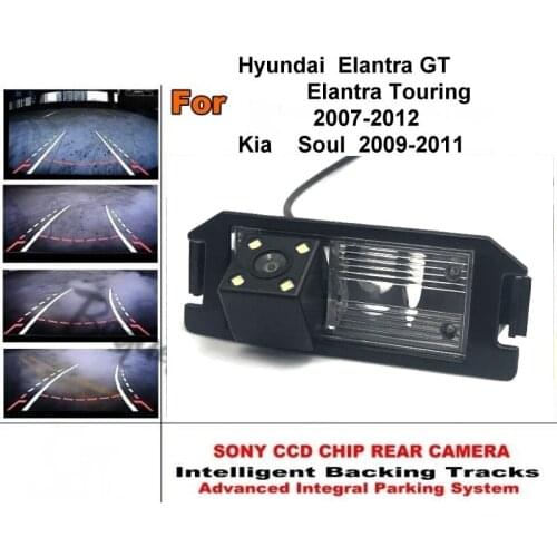 For Hyundai Elantra GT Elantra Touring / Kia Soul Intelligent Car Parking Camera Tracks Module Rear Camera CCD Night Vision