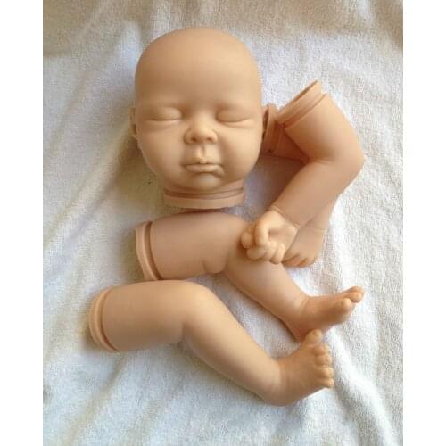 Reborn Baby Doll Kit 20-22 Inch Vinyl Silicone Baby Doll Mold Head Arms Legs Reborns Silicone Doll Body Parts