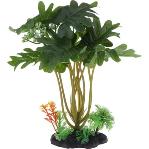 Pack Of 1 Artificial Aquarium Plant Fish Tank Plant For Decoration