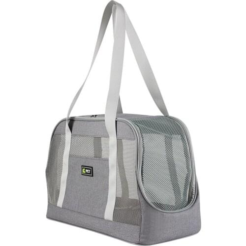 New Portable Cats Travel Products for Pets Transport Handbags Cat Small Pet Dog Carrier Cage Shoulder Out Bag Dog Transport