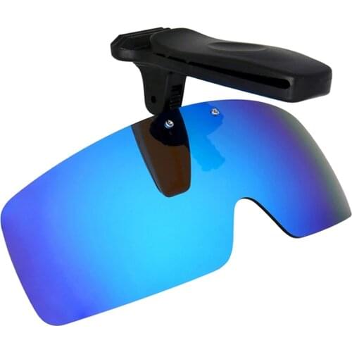 Polarized Fishing UV400 Glasses Hat Visors Sport Clips Cap Clip on Sunglasses For Fishing Biking Hiking Golf Eyewear