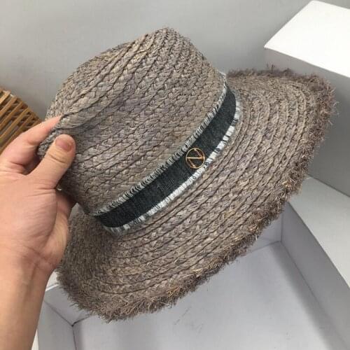 South Korea tide fashion hat holiday sun hat English spring/summer sea sun hat for women