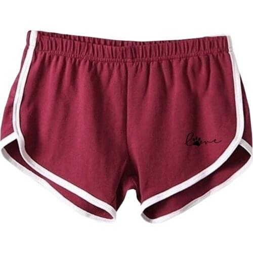 Sports Shorts Women Summer 2021 New Anti Emptied Skinny Shorts Casual Lady Elastic Waist Beach Correndo Short Pants