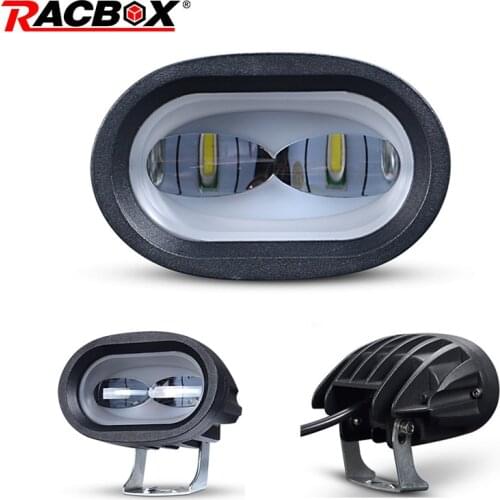 6D len LED Work Light Universal Motorcycle Off Road Auxiliary Spot Lamp Driving Fog Light for Car Truck Motorbike Headlight Spot