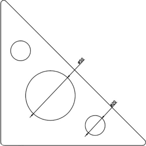 M89B Aluminum Alloy Triangle Ruler Compatible with Woodworking 45 Degree Square Angle Ruler Multifunction DIY