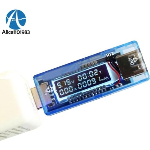 USB Charger Doctor Medical Power Detector Test of Battery of Current Meter Voltage Tester Plug and Play 3.5V-7V 10mV 0-3A 10mA
