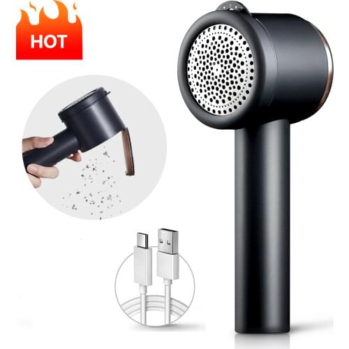 ZHIBAI Electric Lint Remover Clothing Universal USB Clothes Fuzz Pellet 5-Speed Adjustment t Charge Fabric Shaver Removes