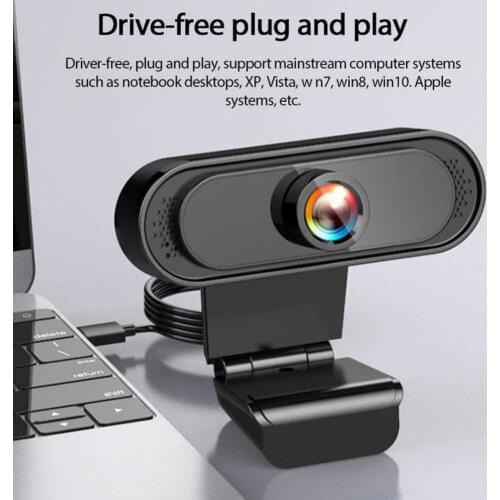 USB 2.0 Genuine Full HD 1080P Webcam Camera Digital Laptop With Webcam Camera Computer Focus Auto Web Cam Mircophone For Pc I3L1