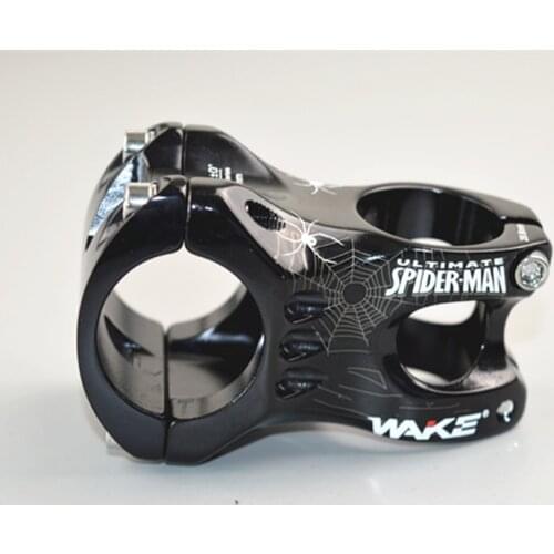 WAKE Stem 31.8mm Aluminium Alloy Bicycle Stem High-strength CNC Machined Bike Stem MTB Mountain Road Handlebar Stem