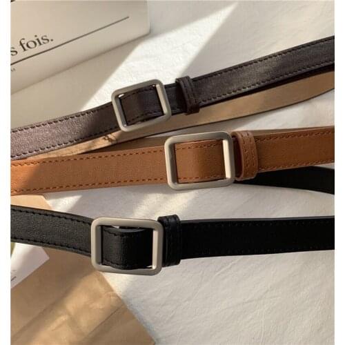Vintage Free Adjustable Belt NO Hole Fashion Belt