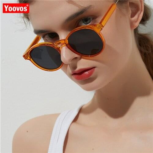 Yoovos 2021 Vintage Round Sunglasses Women/Men New Brand Designer Outdoor Oculos De Sol Gafas Classic Driving Sun Glasses UV400