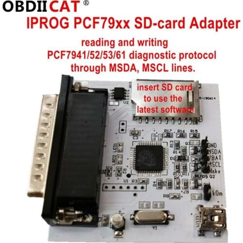 Replace Parts CAN BUS/K-Line/RFID/MB IR/PCF79XX/5pcs Probe Adapters For IPROG+ iProg Programmer Without Soldering/ 35080/160