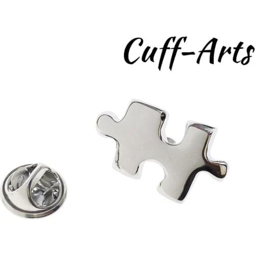 Lapel Pin Badges Jigsaw Lapel Pin Badge Fashion Brooches Novelty Pin Jewelry By Cuffarts P10407