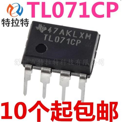 10pcs/lot TL071CP DIP8 TL071 DIP-8 071CP DIP TL071C New and Original IC Chipset