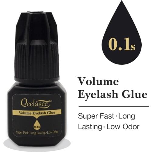 2/5/10pcs Best Quality 0.5s Eyelash Glue Fast Glue for Volume Eyelash Extensions Long Lasting Glue Makeup Tool
