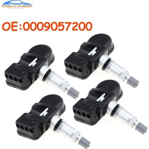 4 pcs/lot For Mercedes-Benz Smart C E S CL CLA 0009057200 A0009057200 TPMS Tire Pressure Sensor Monitor 433MHZ Car Auto Parts