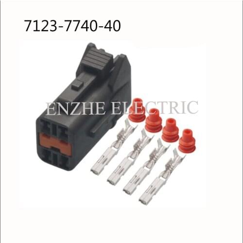 7123-7740-40 car wire female connector cable DJ7044C-1.5-21 4 pin connector automotive Plug socket Includes terminals seal