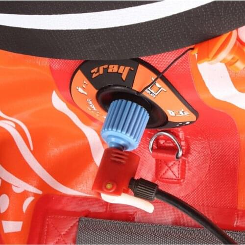 Inflatable Boat Pump Adaptor, Standard Schrader Conventional Air Pump Air Valve Adapter Kayak Accessory