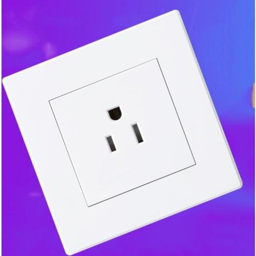 USA Wall Power Outlet Socket Plug Adapter Charger 15A Single Socket American