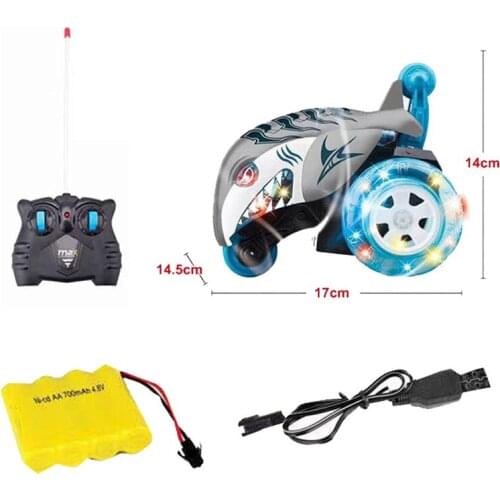 RC Car Power Three-Wheel Drive 360 Revolve Cars Remotely Controlled RC Car For Kids Remote Control Car Toys For Children