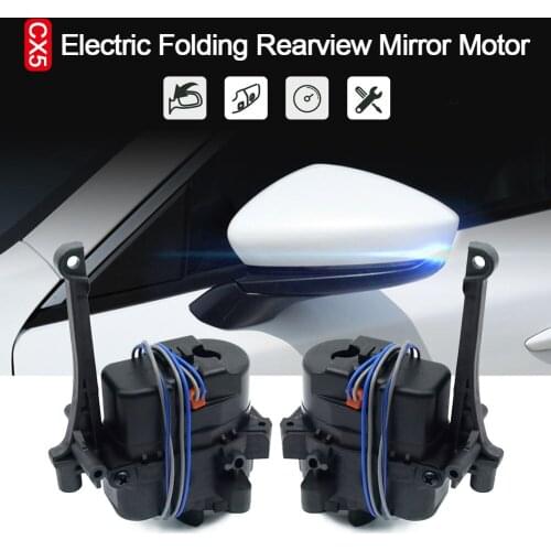 Car Rear View Mirror Electric Folding Motor Door Side Mirror Power Fold Actuator For Mazda CX-5 CX5 2013 2014