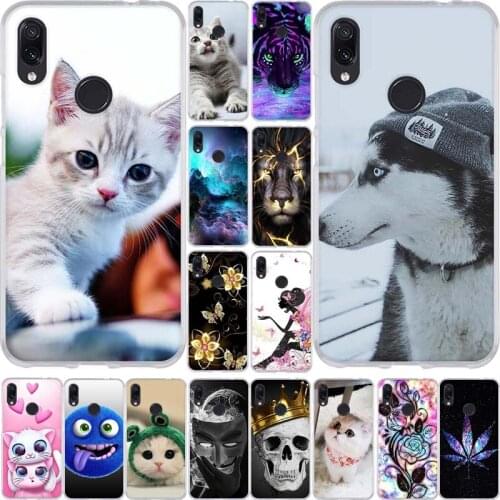 6.3 Inch For Xiaomi Redmi Note 7 Phone Case Back Cover For Note 7 Pro Capa Soft TPU Silicon Case For Xiomi redmi note7 pro Cover