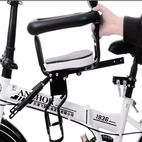 Bicycle child seat, safe and secure baby seat, environmental protection front mountain bike seat, riding supplies