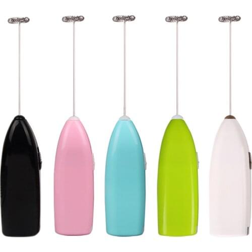 Electric Mini Handle Cooking Eggbeater Juice Hot Drinks Milk Frother Coffee Stirrer Foamer Whisk Mixer