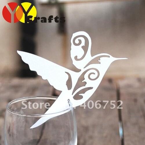 Hot sell! Laser cut " flying bird" wedding supply place cards for party decoration MOQ 300pcs with fast delivery