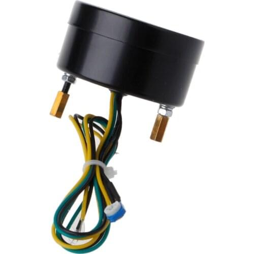 A5KD 2" 52mm Universal Car Motorcycle Fuel Level Meter Gauge 8 LED Light Display 12V