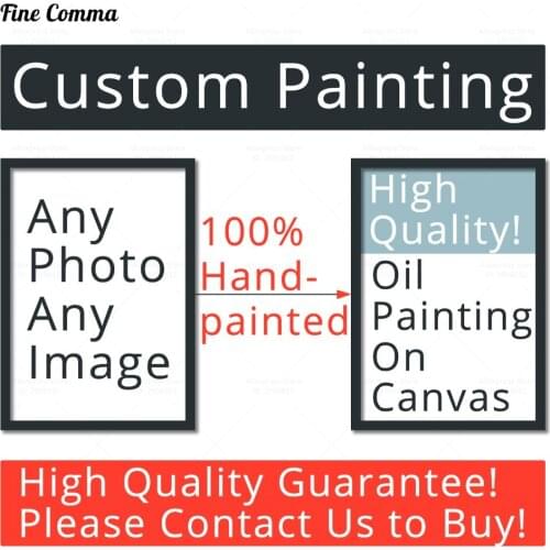 Canvas Oil Painting Custom Art Commission Hand Painted Handmade Wall Painting for Living Room Abstract Wall Art Pictures Bedroom