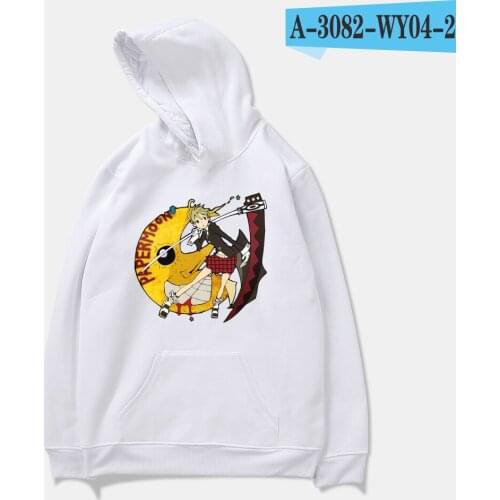 Hot Sale Soul Eater Hoodie Men Women Fashion Hoodies Sweatshirt Basic Funds Hooded Couple Pullovers Harajuku Clothing Plus Size