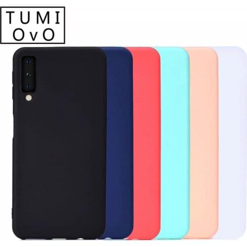 Matte Cases for Samsung Galaxy S10 Lite S9 S8 Plus S7 Edge A6 A8 A7 A9 J4 J6 2018 A3 A5 J3 J5 J7 2017 Note9 8 Soft Silicone Case