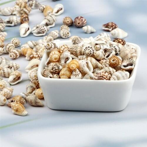 Mix Natural Mini Conch 10/20/30/50/100g Sea Shells Boho Beach Decoration DIY Craft Jewelry Bracelet Necklace Fish Tank Landscape
