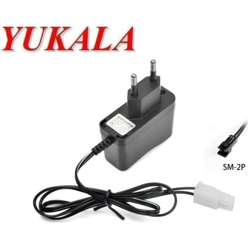 DC 7.2V 250mA AC/DC Adaptor wall charger for 7.2V Ni-CD/7.2v MH rechargable battery SM plug/Tamiya plug