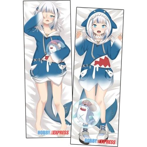 Hobby Express Anime Dakimakura Japanese Otaku Waifu Hugging Body Pillow Cover Gawr Gura HololiveEN Vtuber 21412
