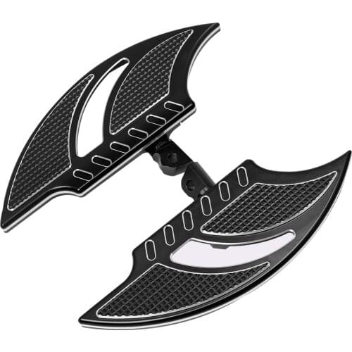 Motorcycle Floorboards Foot Pegs Footrest Pedals For Harley Touring Electra Glide Road King Dyna Sportster 883 1200 XL