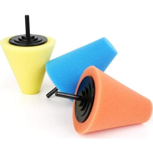 Car Wheel Hub Polish Buffing Shank Polishing Sponge Pad Calm Auto Tools