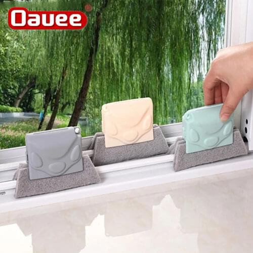 Creative Window Groove Cleaning Cloth Window Cleaning Windows Cleaner Brush Clean Window Slot Clean Tool household goods