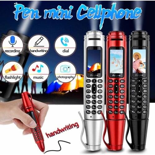 SERVO Pen mini Cellphone 0.96'' Tiny GSM Dual-SIM Camera Flashlight mini Phone