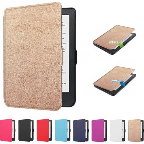 Smart Cover For Kobo Clara HD 2018 6.0 inch E-Book Protective Shell For KOBO ClaraHD With Auto Sleep/Wake Up